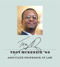 Associate Professor Troy McKenzie