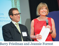 Barry Friedman and Jeannie Forrest