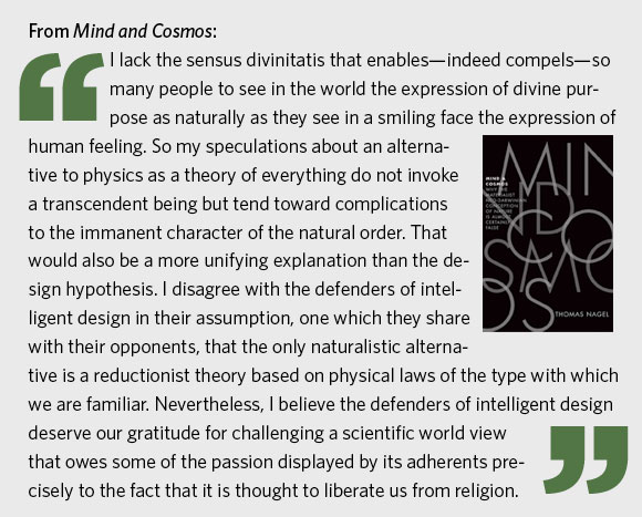 Excerpt from Mind and Cosmos
