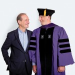 Alexander Boies with his father, David Boies LLM ’67